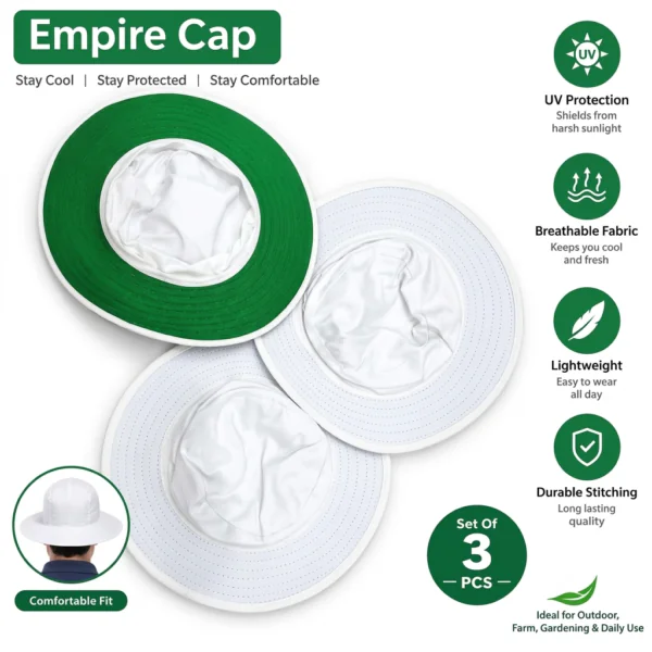Empire cap