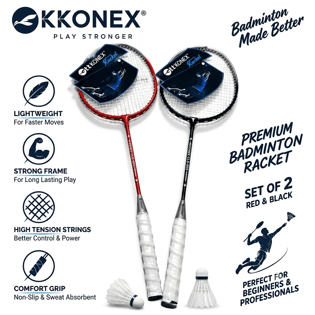 1789129040739 KKonex Racket 2pcs - Image 1