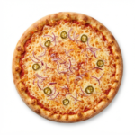 ONION JALEPENO DOUBLE TOPPING PIZZA