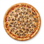 ONION MUSHROOM DOUBLE TOPPING PIZZA