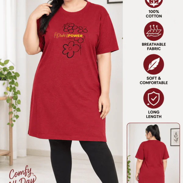 Ladies Tshirt Long polo premium quality