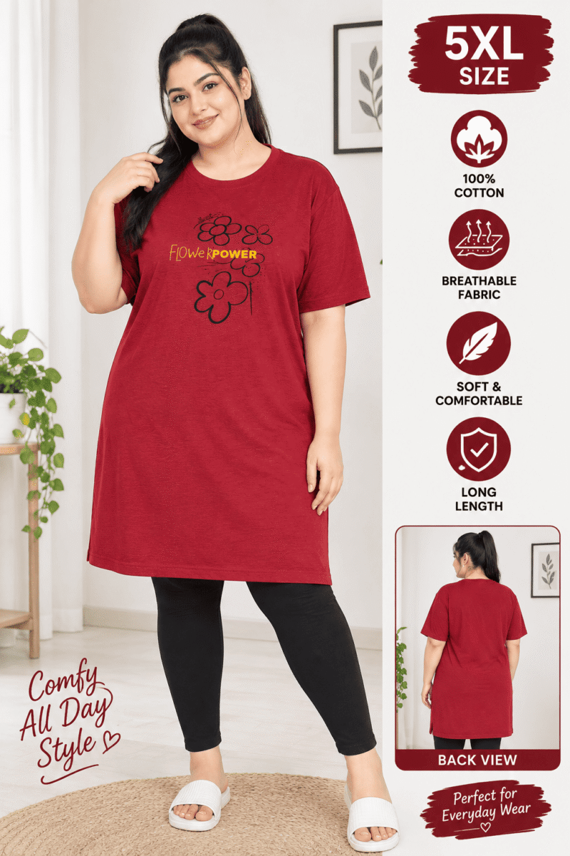 Ladies Tshirt Long polo premium quality - Image 2
