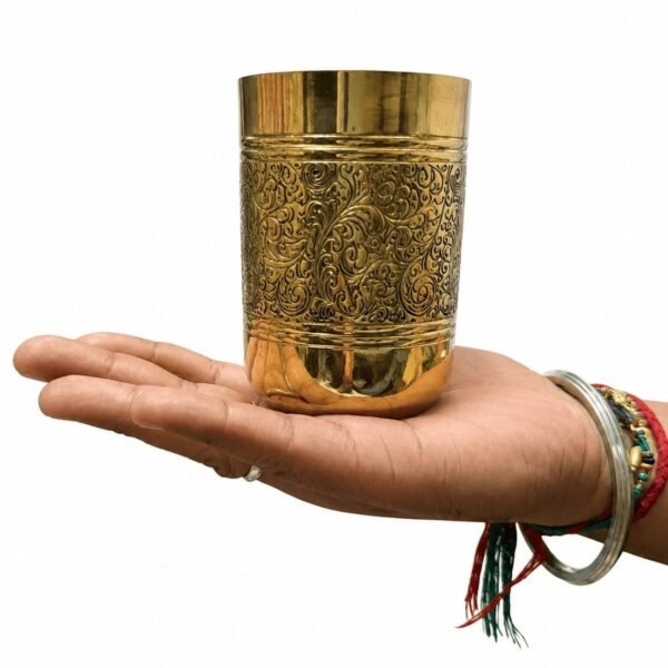 Pure Brass Glass in classical design