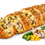 Stuffed Garlic Bread (Jalopeno, Sweet Corn, Mushroom, Marinated C LASAGNA