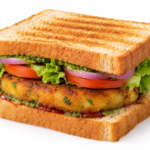 Aloo patty sandwich
