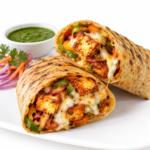 Tandoori paneer cheese wrap