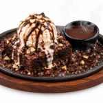 Brownie with Hot Chocolate Sizzler