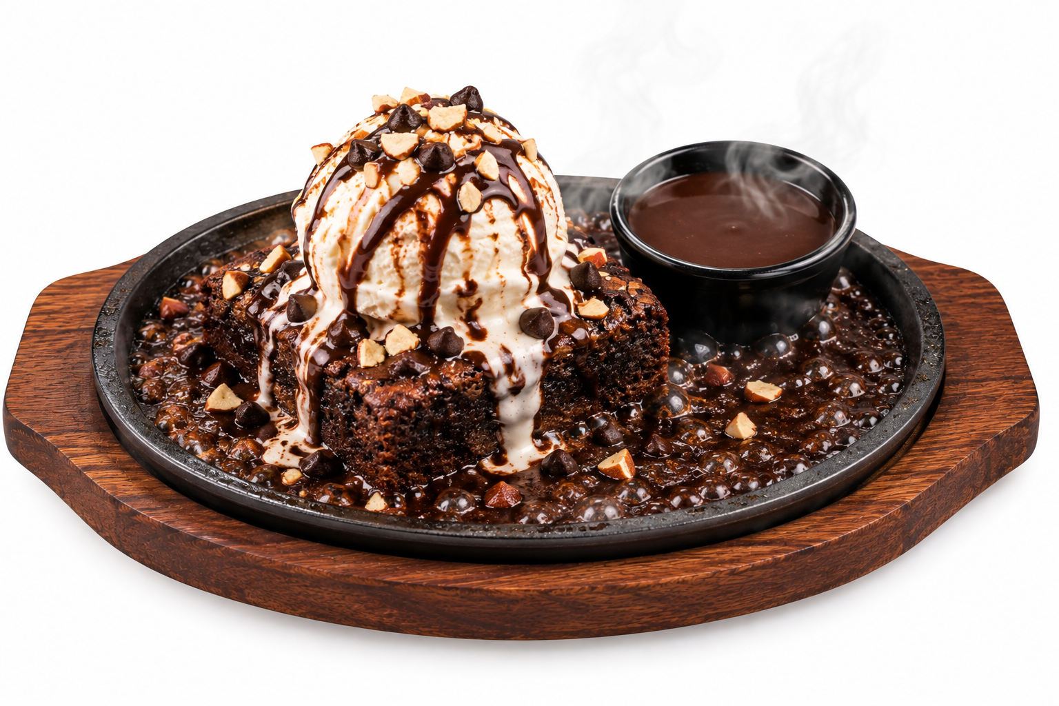 ChatGPT Image Sep 23, 2026, 04_36_32 PM Brownie with Hot Chocolate Sizzler - Image 1