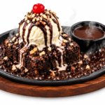 Brownie with ice Cream Sizzler