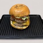 Double decker burger tawa