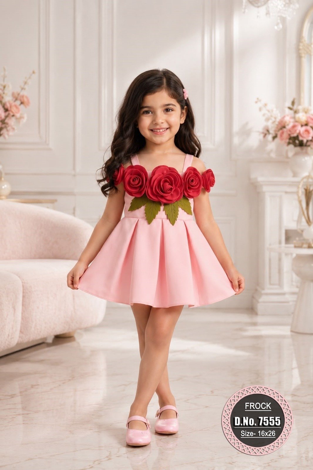 IMG-20260803-WA0128 Premium Girls Frock - Image 1