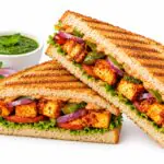 Paneer Tikka Sandwich.
