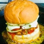 Paneer burger tawa