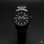 Ashoka "Stealth Executive" – All-Black Minimalist Day-Date Watch