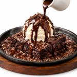 Brownie with Hot Chocolate Sizzler