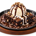 Brownie with ice Cream Sizzler