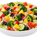 Diamond Special Salads (Ice Berg Tomato, Cucumber, Mix Black Olive Cocktail Mix Fruit, Onion, Broccoli)