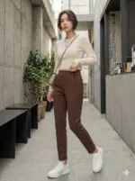 High waist Jagging Korean style