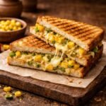 Marine corn sandwich