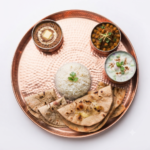 ROTI AND RICE THALI