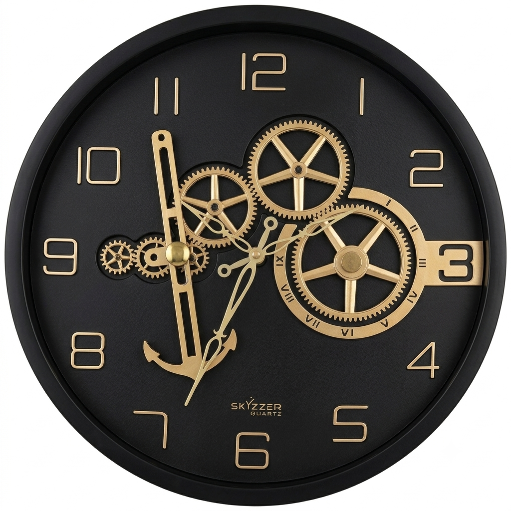1791621061517 Skyzer Gear Clock - Image 1