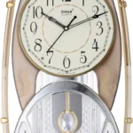 METALLIC GOLDEN - IVORY GOLDEN Alarm Ringtone Wall Clock