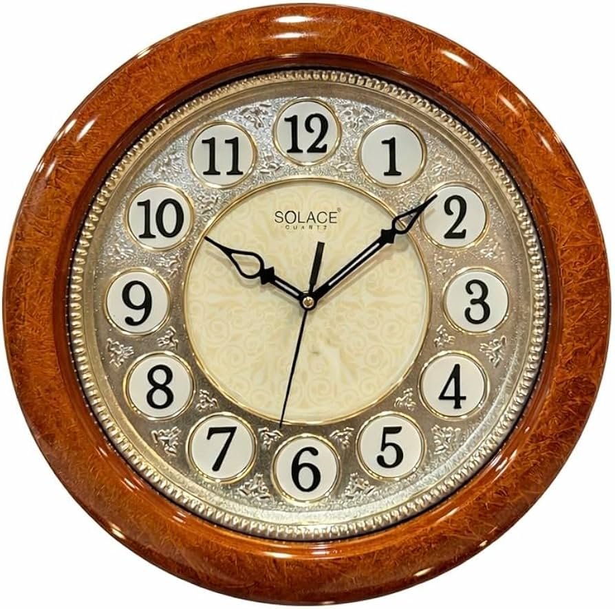 IMG_6f7788c7-30a8-4ac3-823c-0ffa544c1fb9 Solace Wall Clock (Sweep) - Image 1